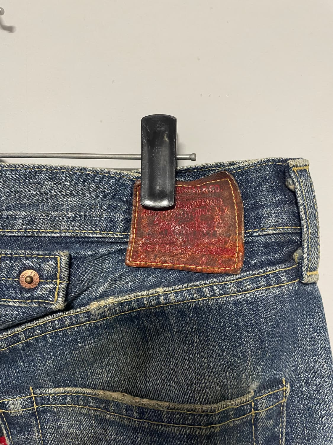 리바이스 702XX BIG E 셀비지 데님 일판 상품이미지4