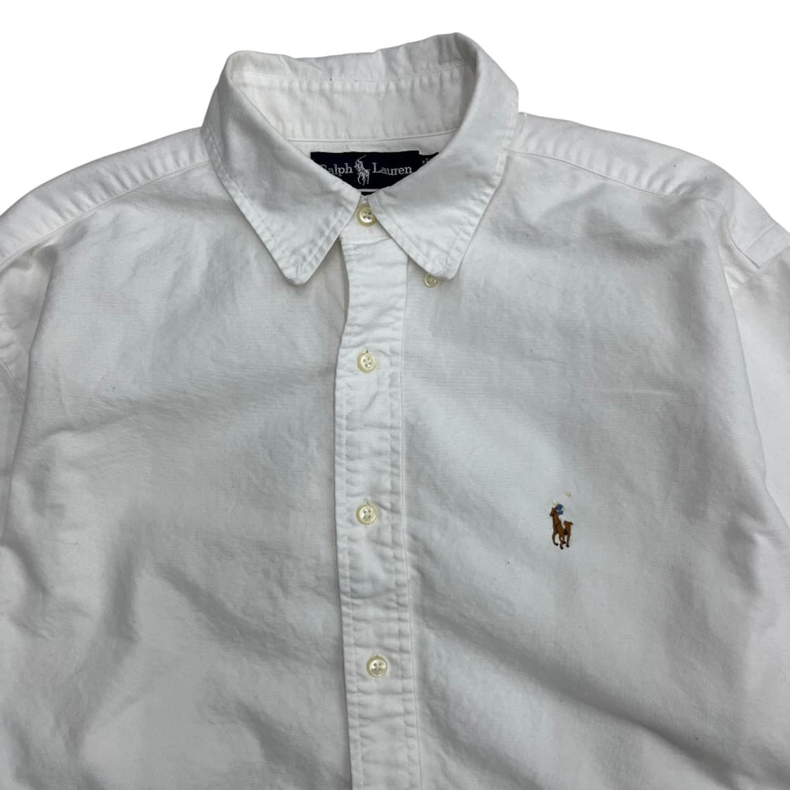 폴로 랄프로렌 옥스포드 화이트 셔츠 16 상품이미지4