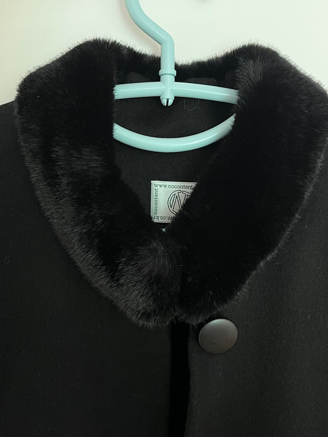 노컨텐츠 울 핸드메이드 코트 블랙 상품이미지4