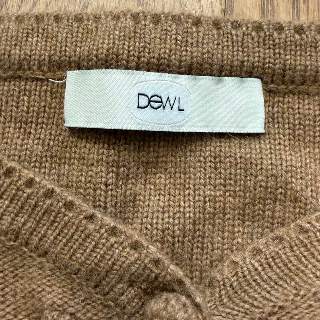 듀엘 플라워 패치 가디건 상품이미지3