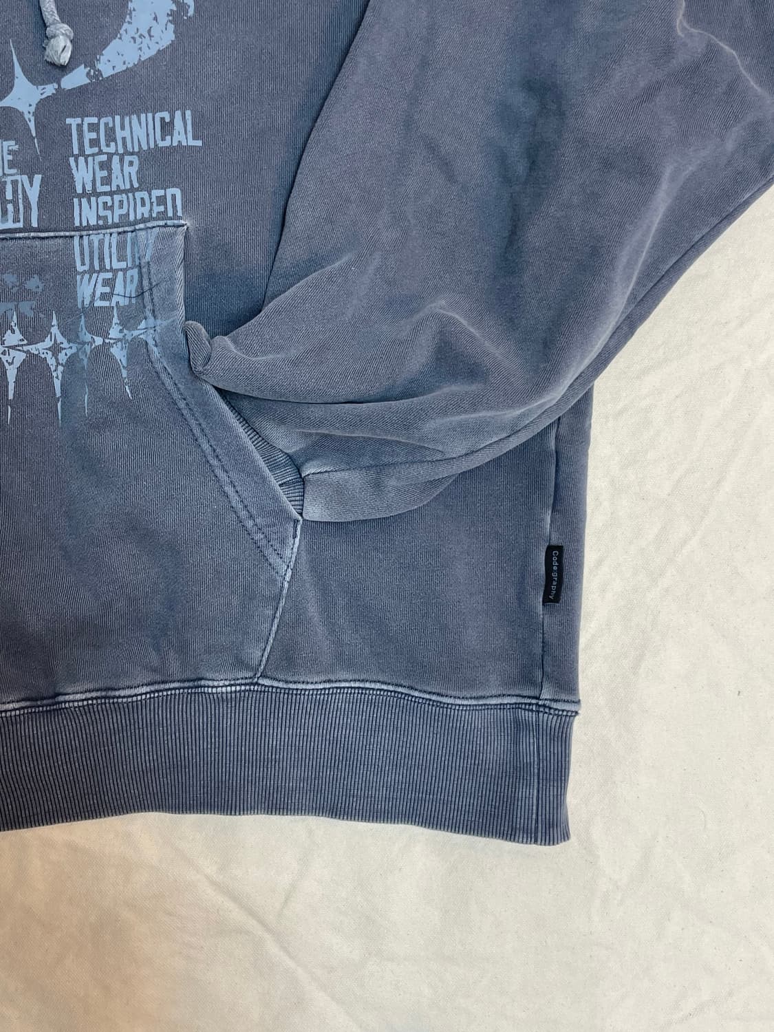 코드그라피 후드티 상품이미지3