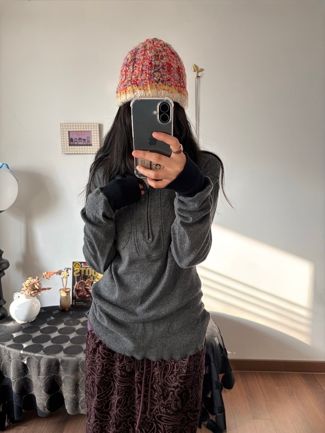 rainbow beanie 상품이미지4