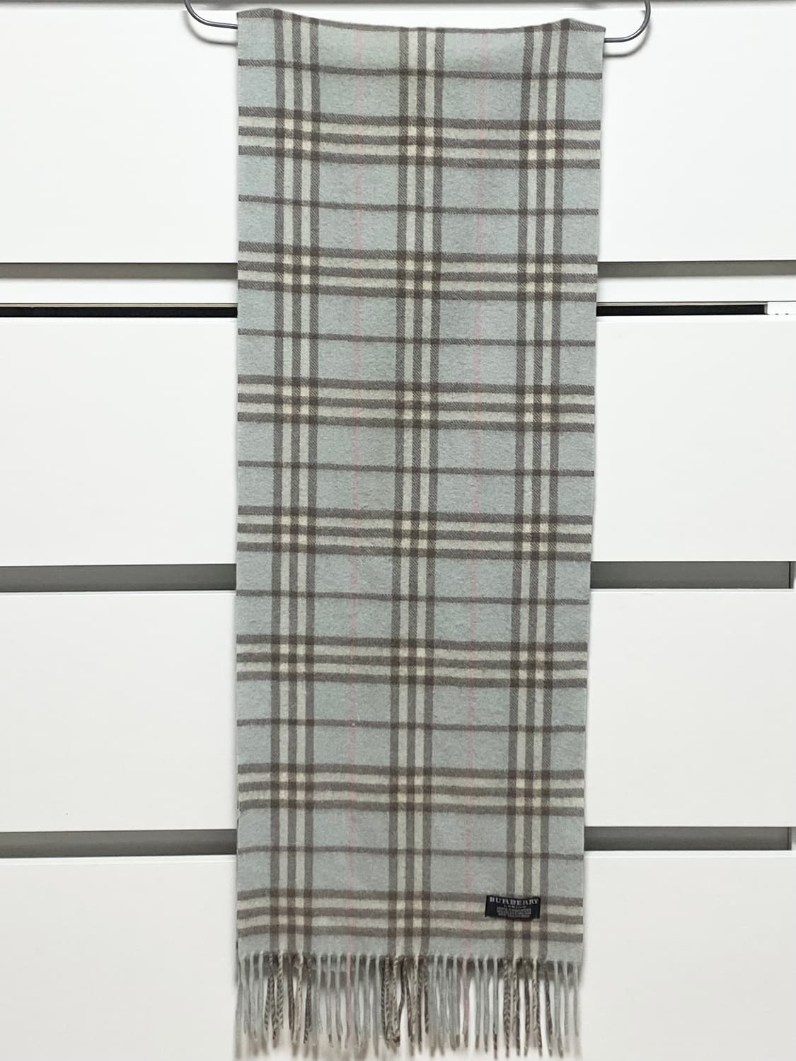 버버리 노바체크 캐시미어 머플러 상품이미지3