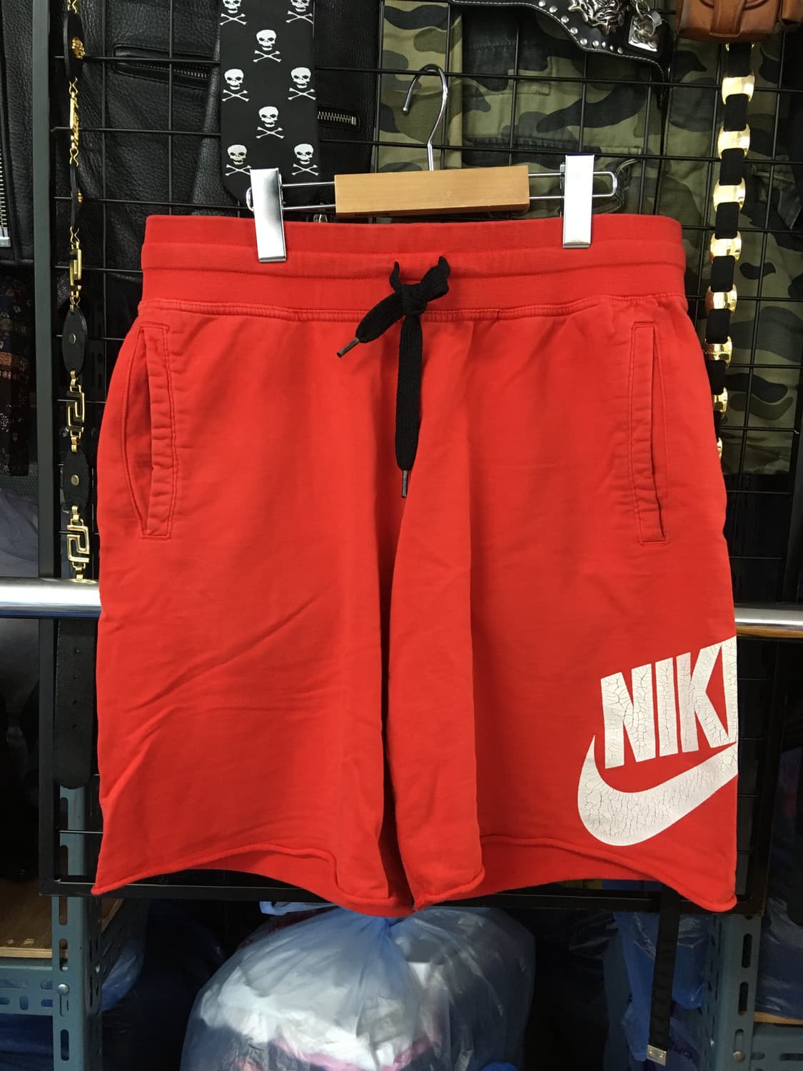 [1] NIKE Red Training Pants (L) size 상품이미지1