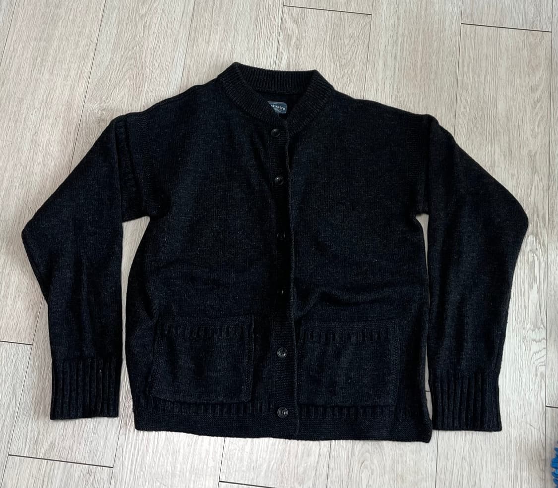 아웃스탠딩 피셔맨 가디건 차콜 (M) 상품이미지2