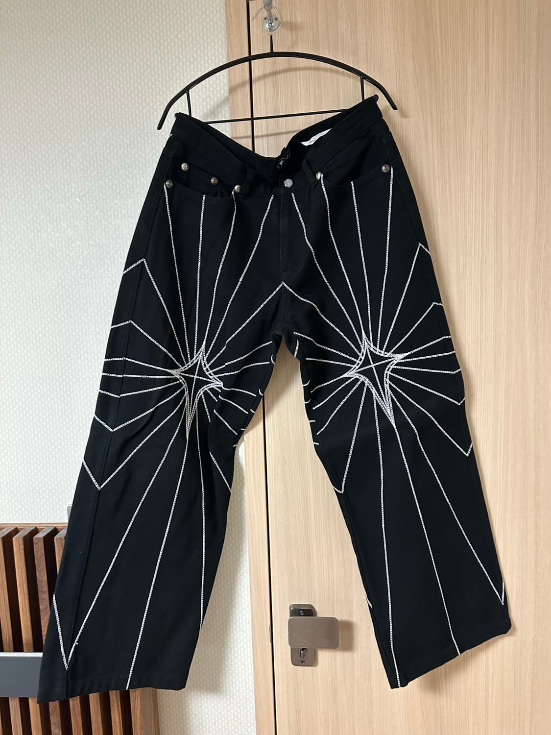떠그클럽 chain stitch denim pants 상품이미지2