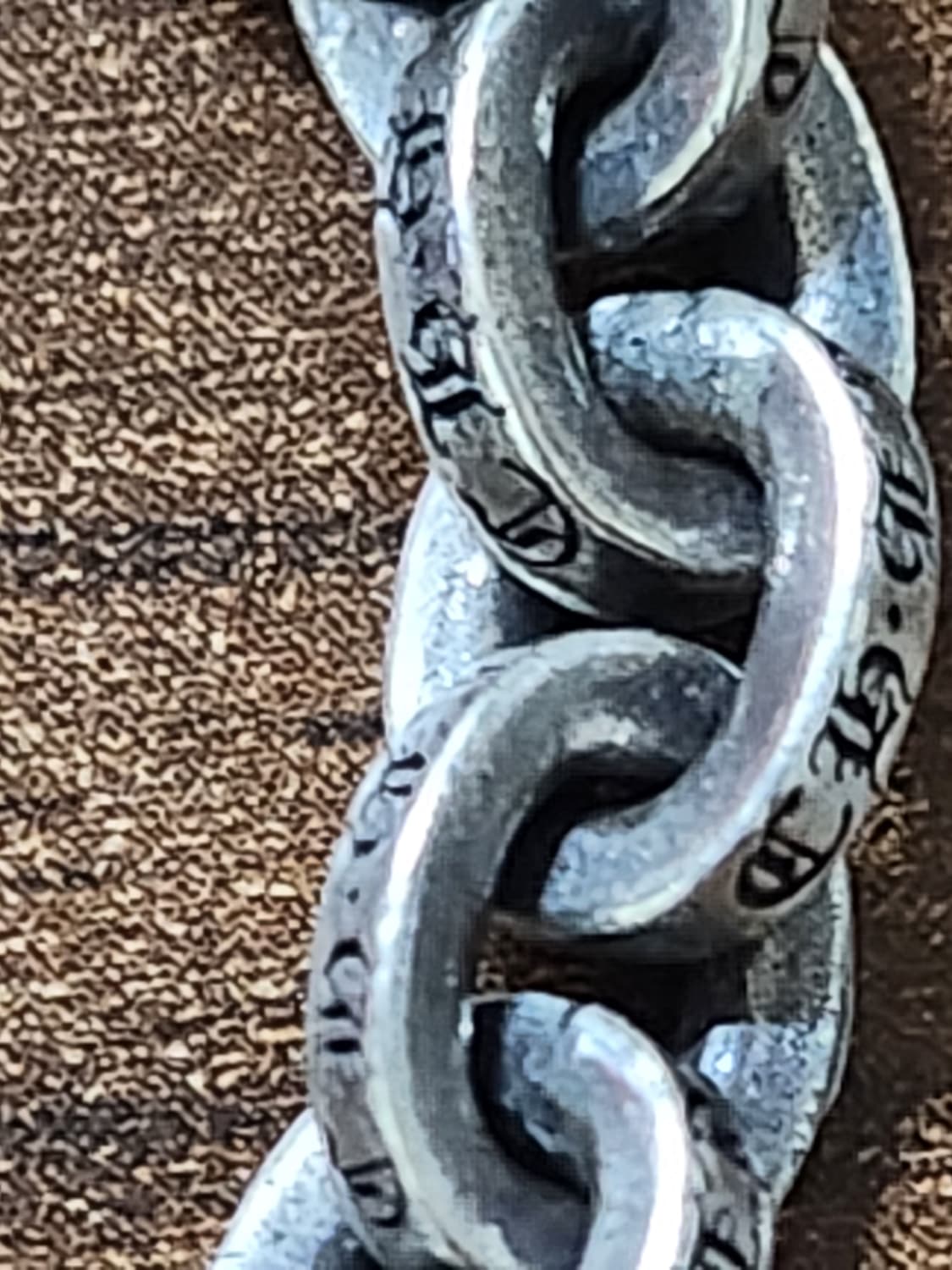 크롬하츠 페이퍼체인 링 us11 상품이미지3