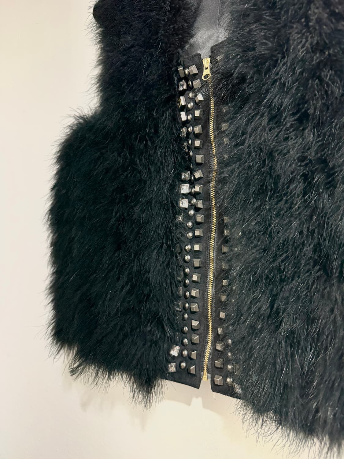 ENCHANTMENT...? 스터디드 퍼 베스트 상품이미지2