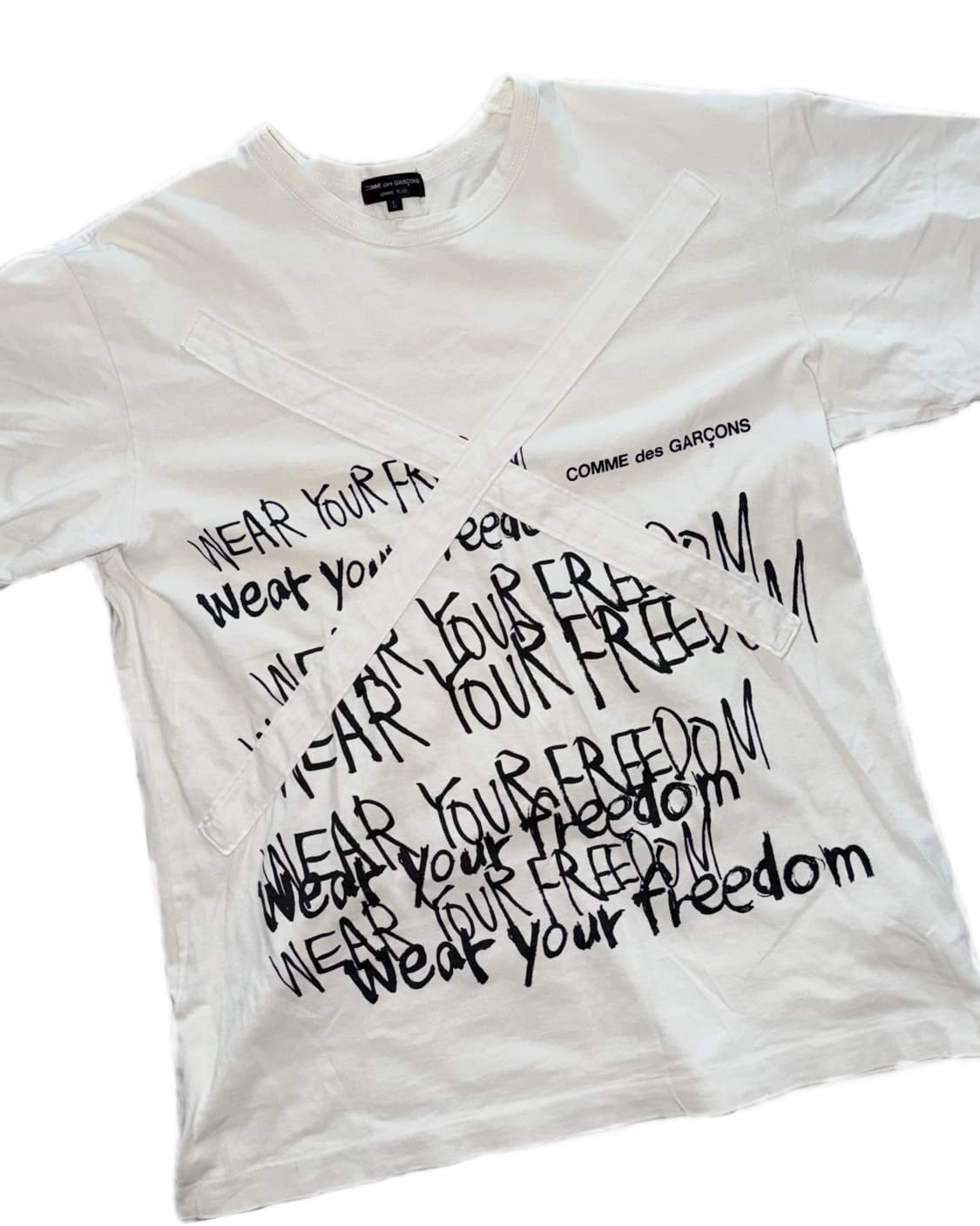 Comme des Garcons Homme Plus 자유의지 Tshirt 상품이미지1