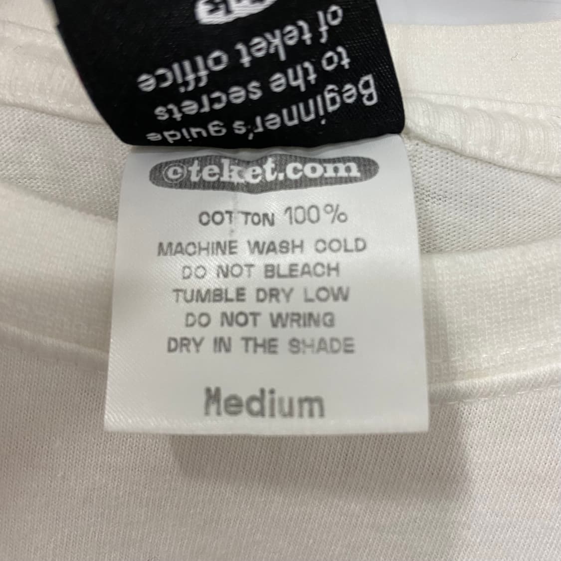 TEKET 랩비트 반팔 티셔츠(M) 상품이미지5
