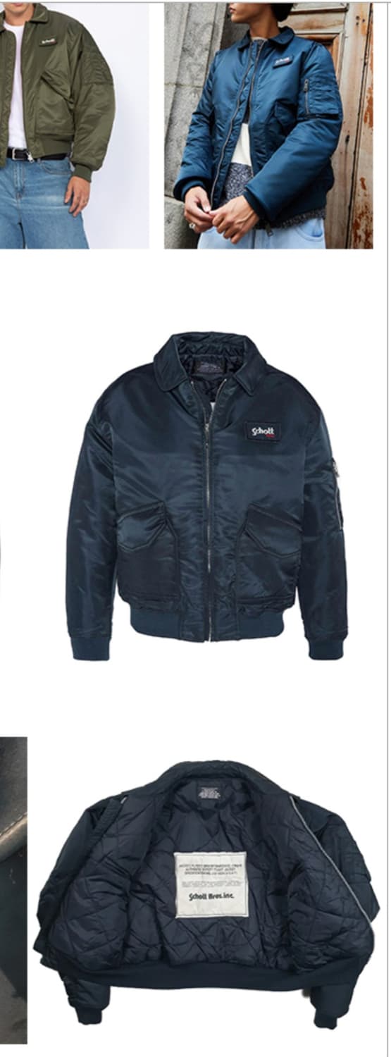 schott cwu r 항공자켓 상품이미지4