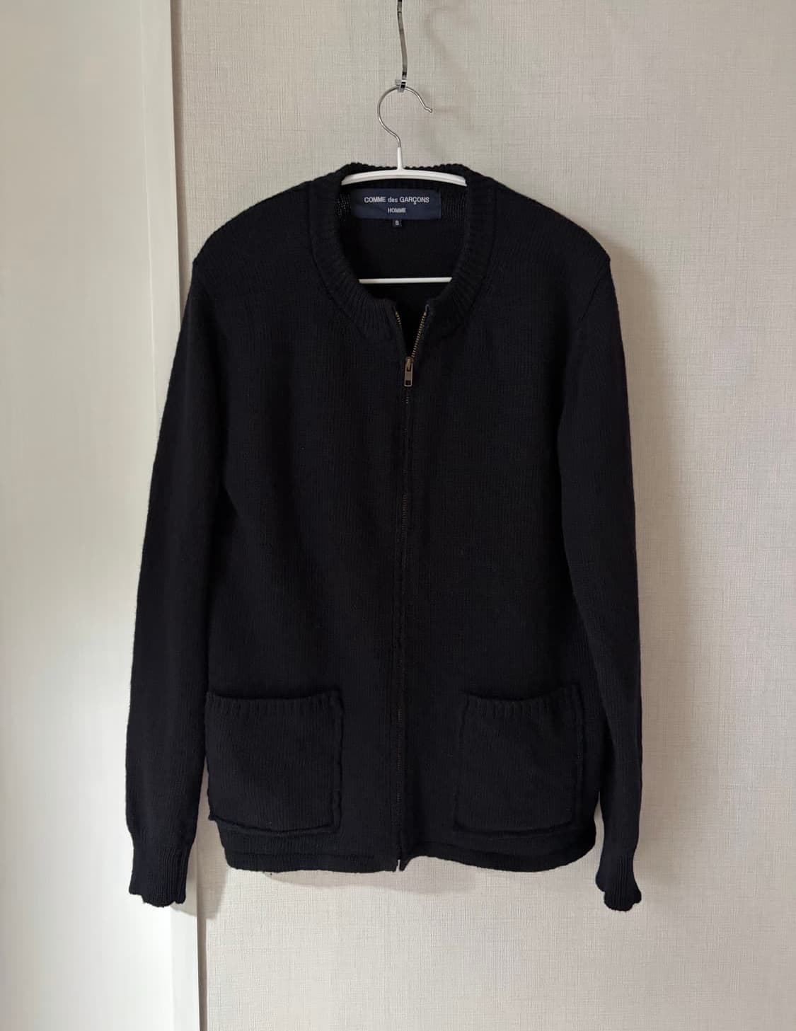 05s 꼼데가르송 옴므 니트집업 상품이미지1