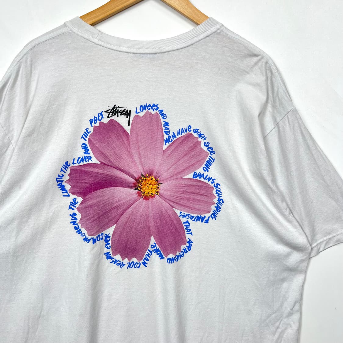 Stussy 스투시 코스모스 빅로고 튜블러 반팔티 상품이미지2