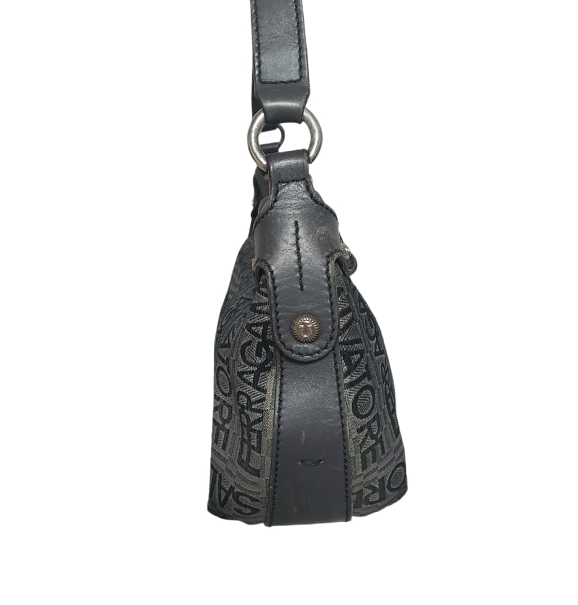 페라가모 자가드 레더 숄더백 (정품) 상품이미지4