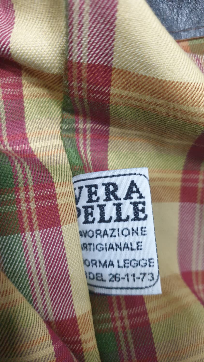 베라펠레 양털 카라 라이더 가죽 자켓 58 상품이미지10