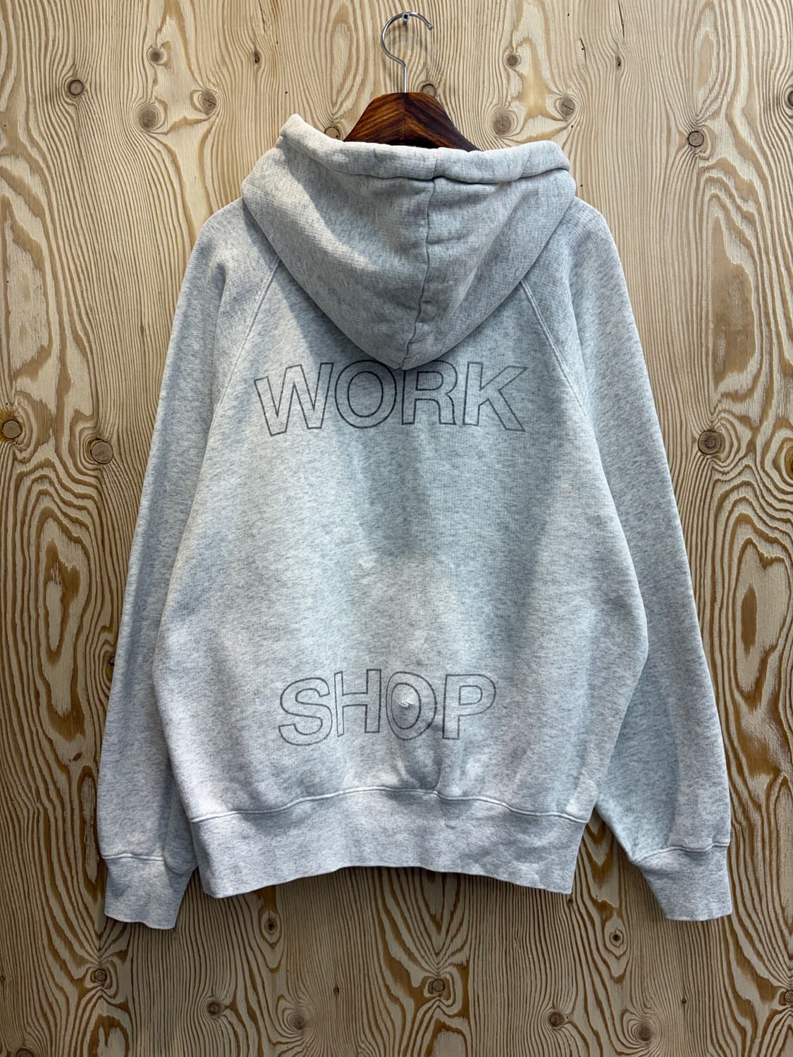 아워레가시 워크샵 후드 음양 프린트 오버다이드 카본 상품이미지3