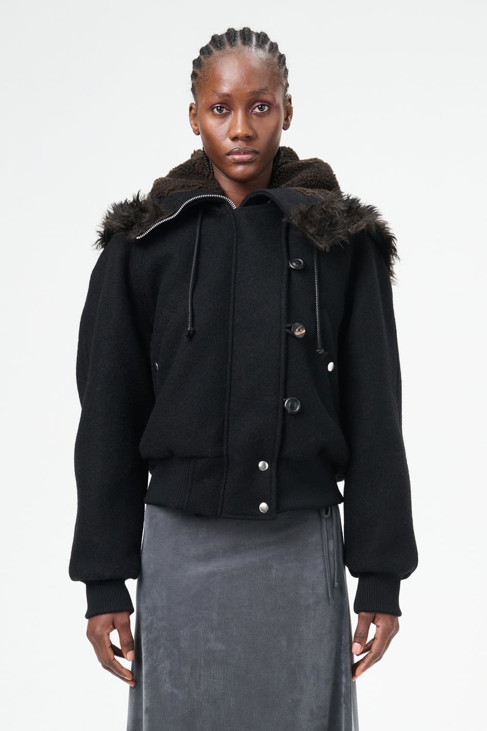 아워레가시 포스 자켓 블랙 상품이미지2