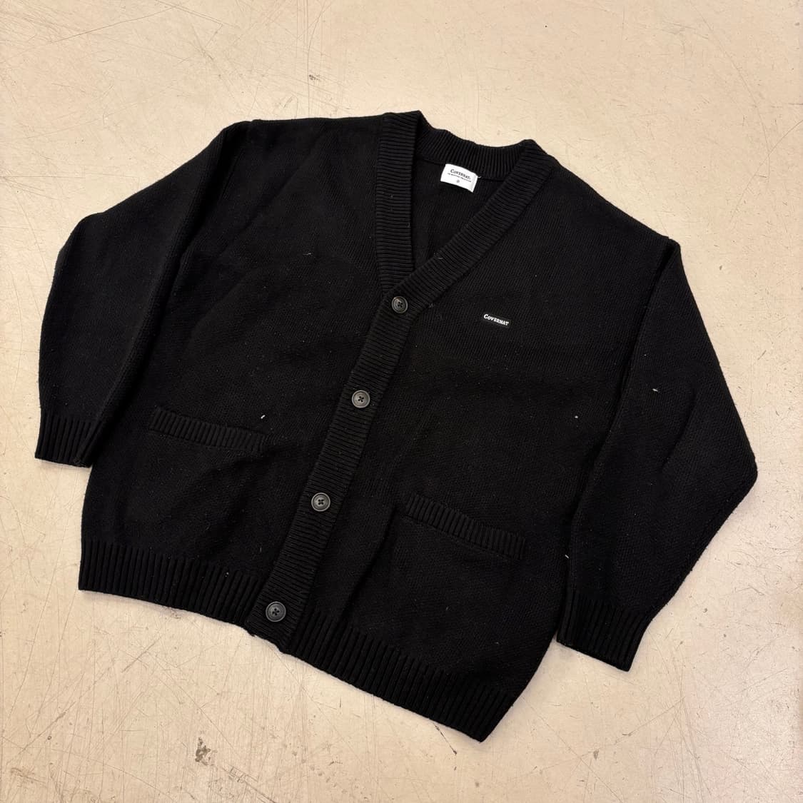 커버낫 블랙 가디건 상품이미지1