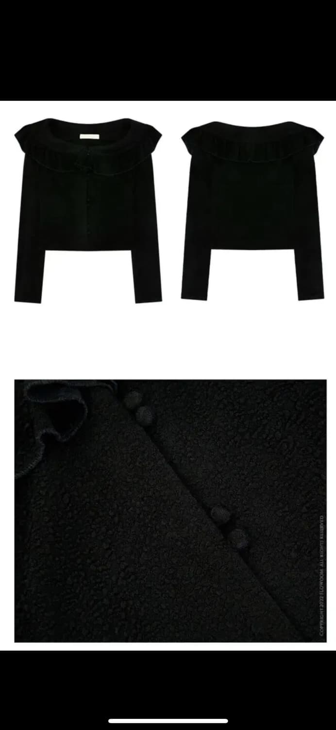 플로움 코코 러플 가디건 상품이미지5