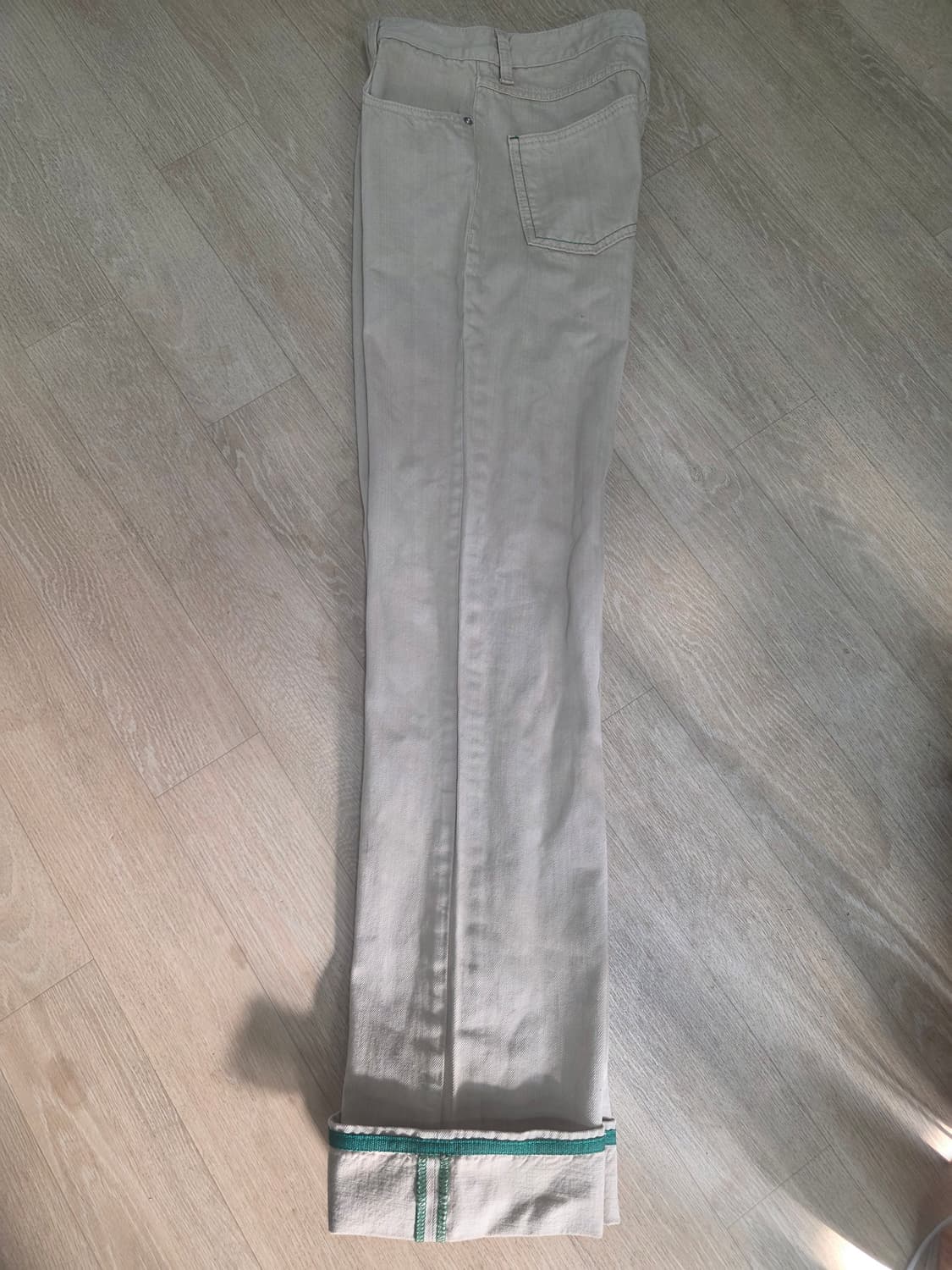 CHARM'S 참스 롤업 베이지 데님 팬츠 29 상품이미지3