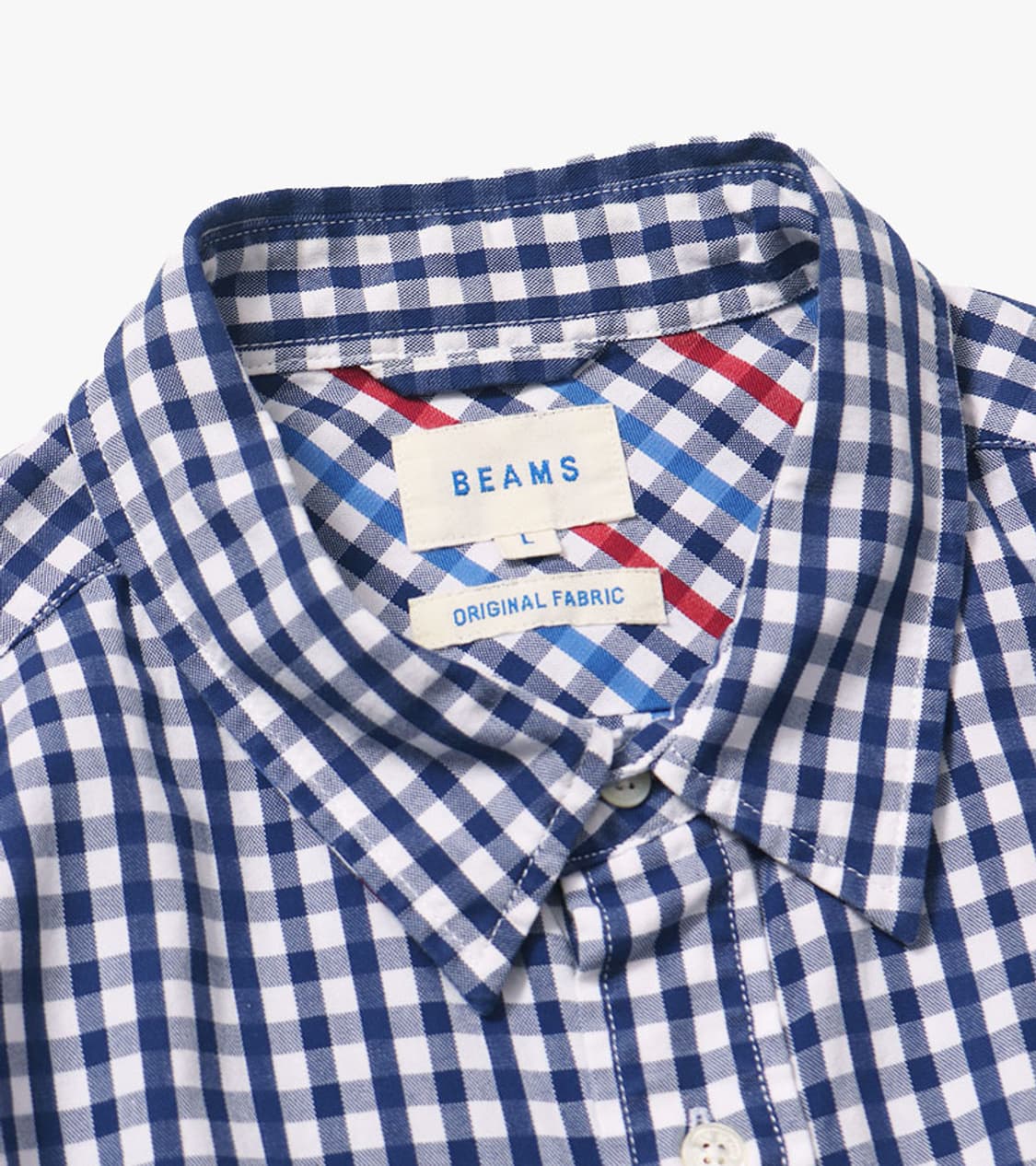 BEAMS - GINGHAM CHECK SHIRT 상품이미지6