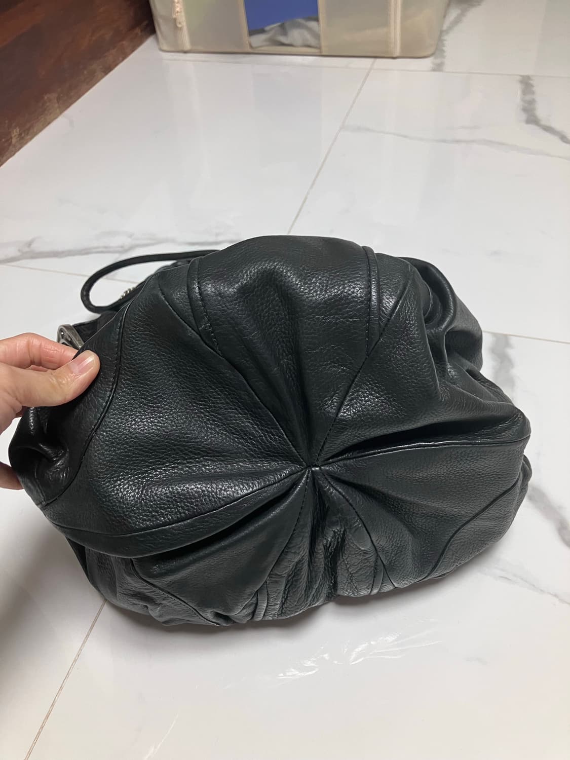 Y2K 갸루 빈티지 가방 홀스빗 웨스턴 버클 숄더백 상품이미지3