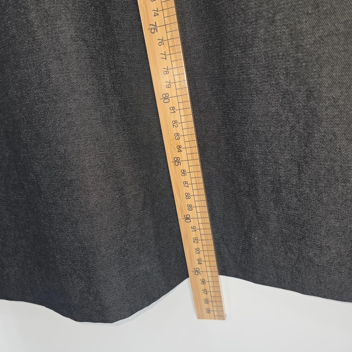 일본 빈티지 블랙 데님 플라워 포인트 원피스 상품이미지5