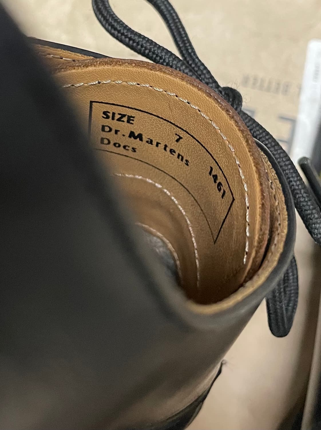 닥터마틴 mie 1461 3홀 made in england 상품이미지7