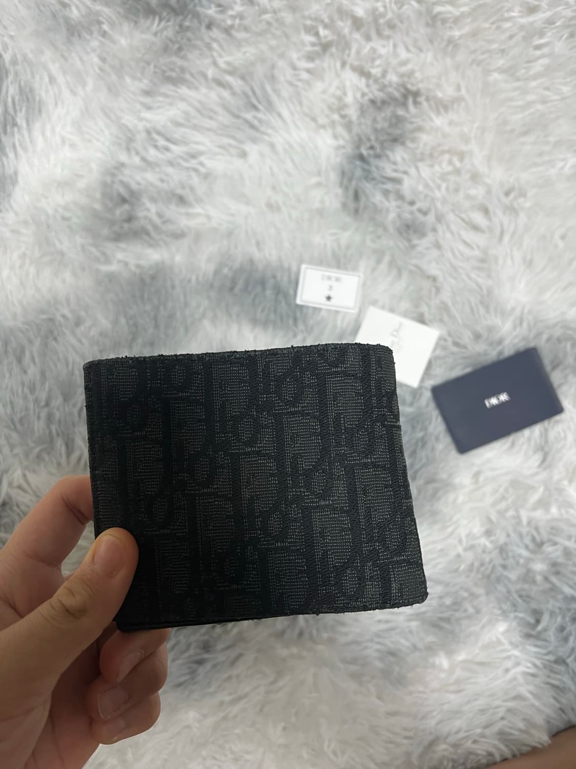 [OS]디올 오블리크 블랙 반지갑  상품이미지2