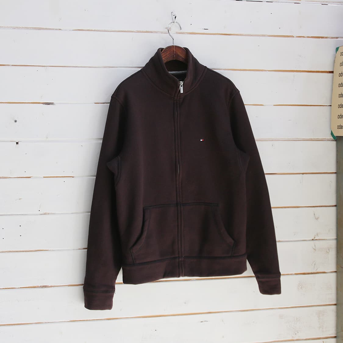 (착용컷) TOMMY HILFIGER 폴라 집업 자켓 (남성용 95) 상품이미지1
