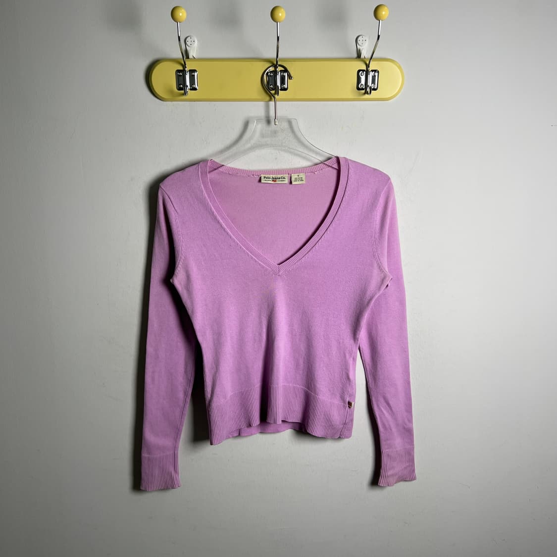 polo jeans 폴로 진스 브이넥 니트 S 상품이미지1
