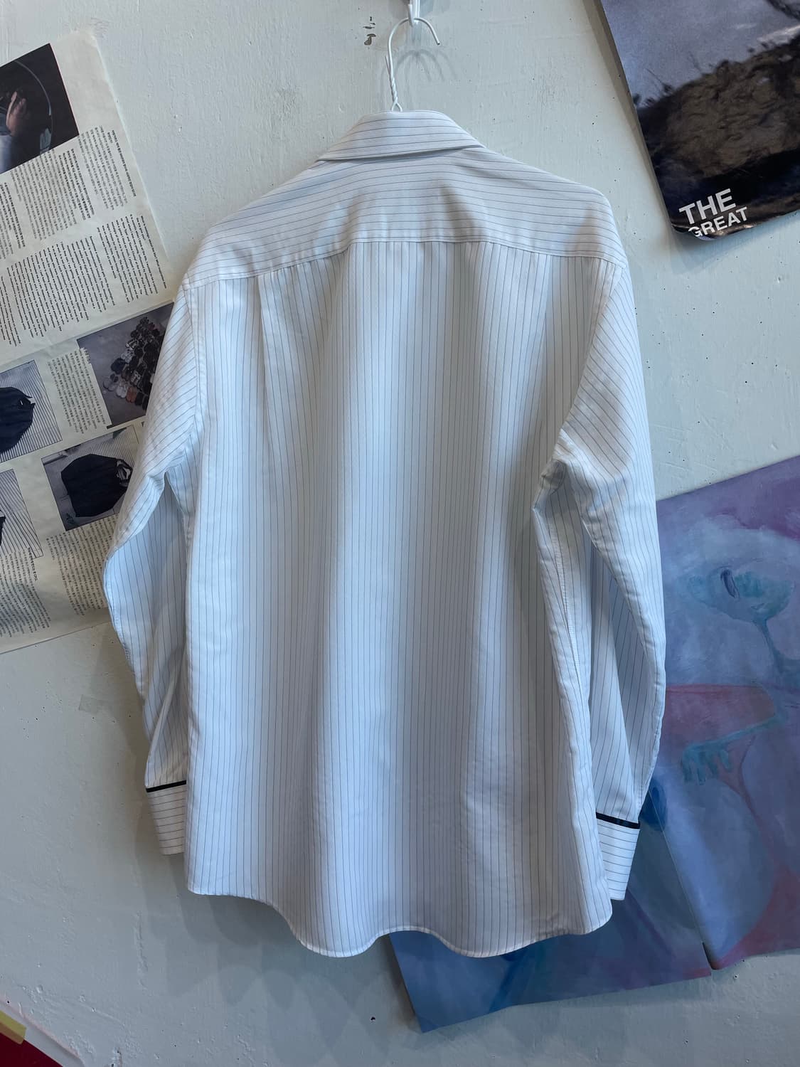 지방시 스트라이프 셔츠 100 상품이미지6