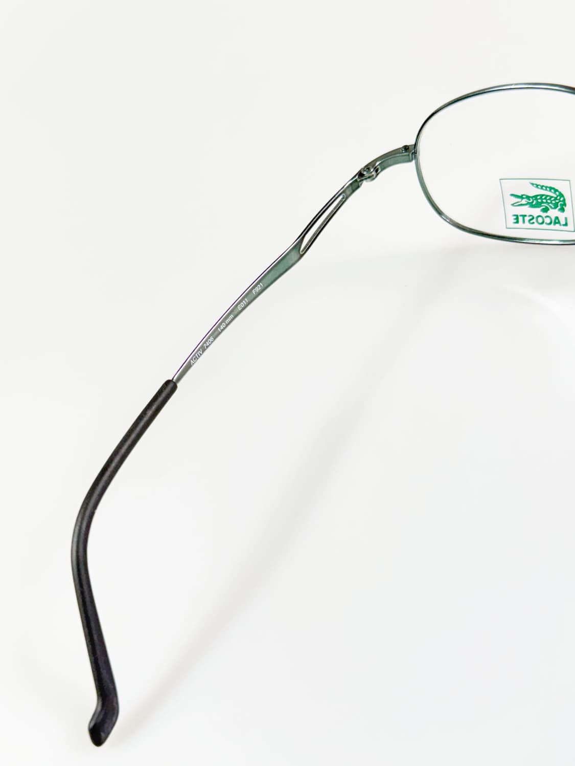 LACOSTE 딥그린 슬림 오벌 메탈 프레임 빈티지 안경 상품이미지8