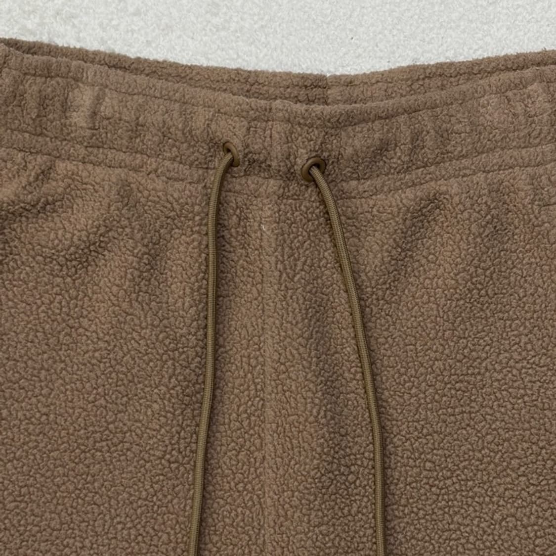 NIKE 플리스 베이지 트랙팬츠 S 상품이미지3