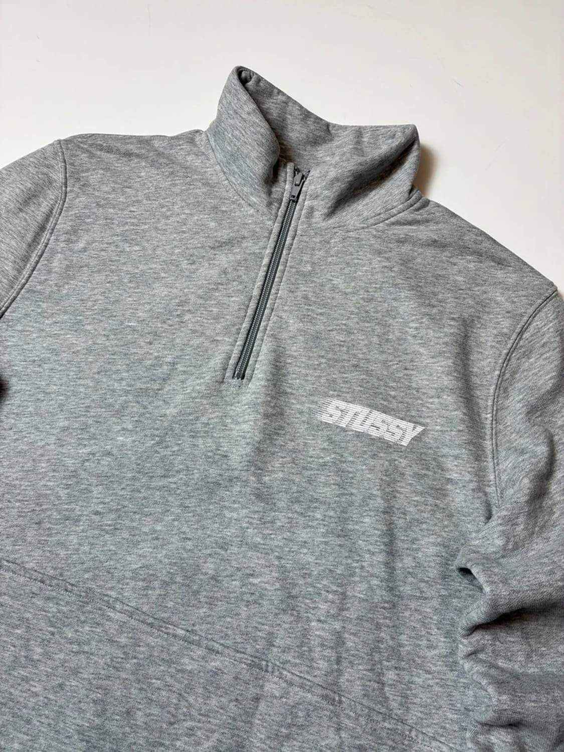 스투시 STUSSY 나일론 패널 하프 집 맨투맨 PN9163 상품이미지2