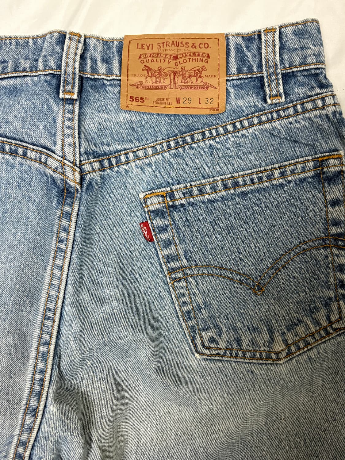 (28x32) 90s 리바이스 565 made in usa 상품이미지6