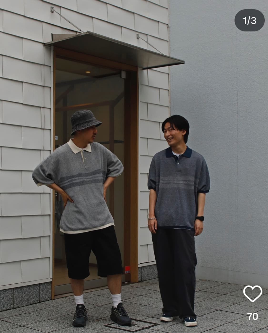 나나미카 25 스웨터 폴로 XL 상품이미지3