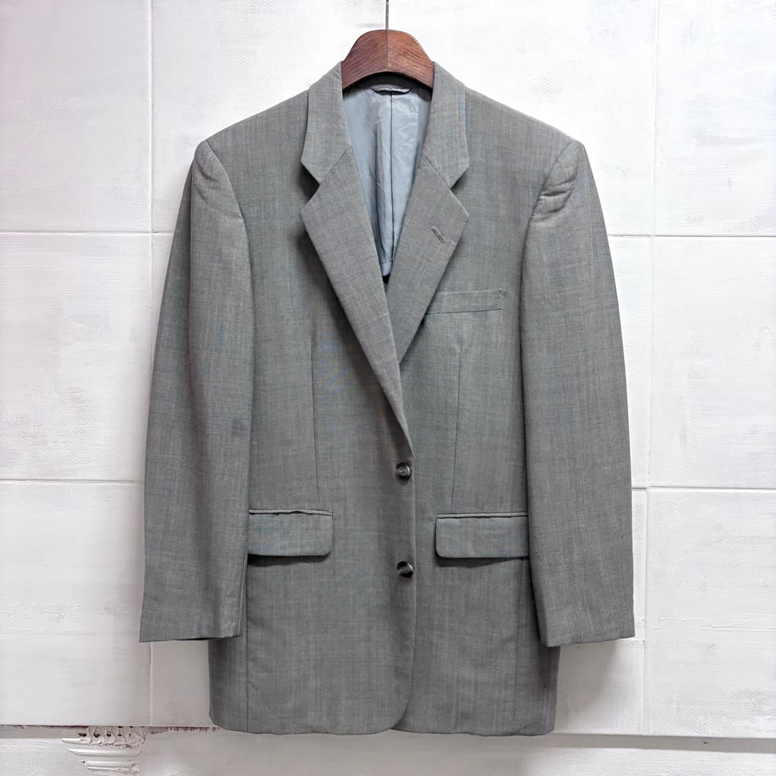 christian Dior 크리스챤 디올 울 모헤어 그레이 블레이져 자켓 상품이미지1