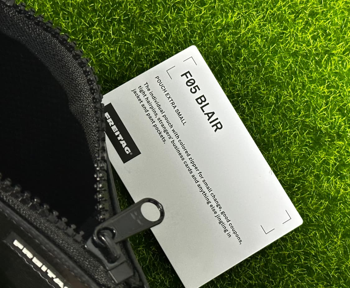 [새상품]프라이탁 검정 블레어 #freitag#카드지갑 상품이미지7