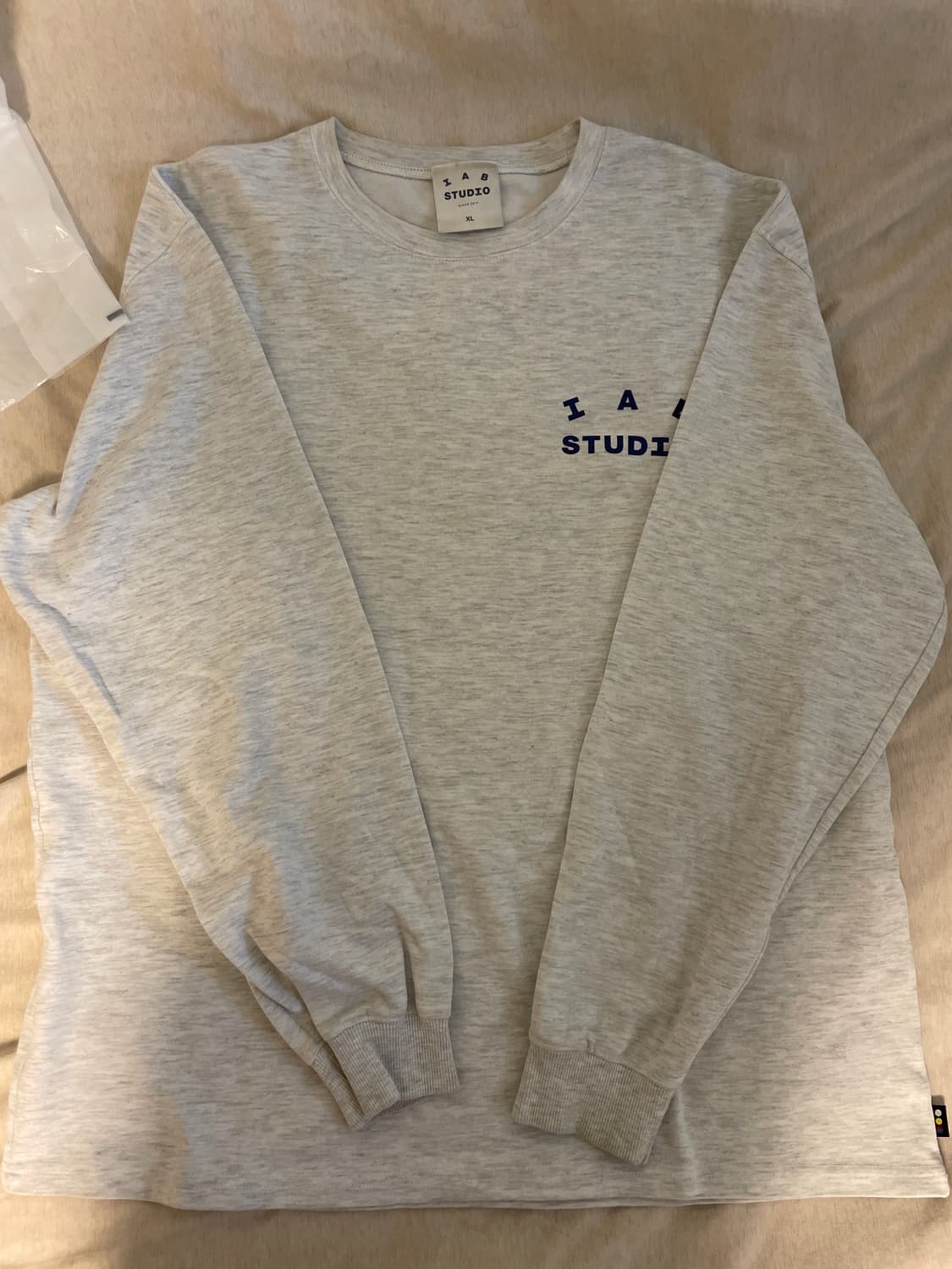 아이앱 롱슬리브 라이트 그레이 XL 상품이미지1