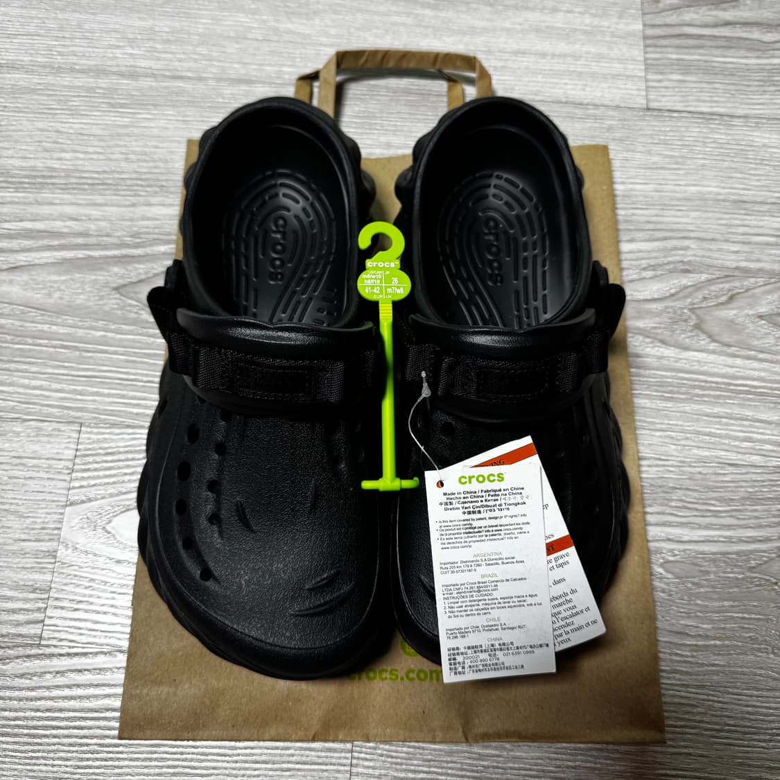크록스 에코 클로그 블랙 상품이미지2