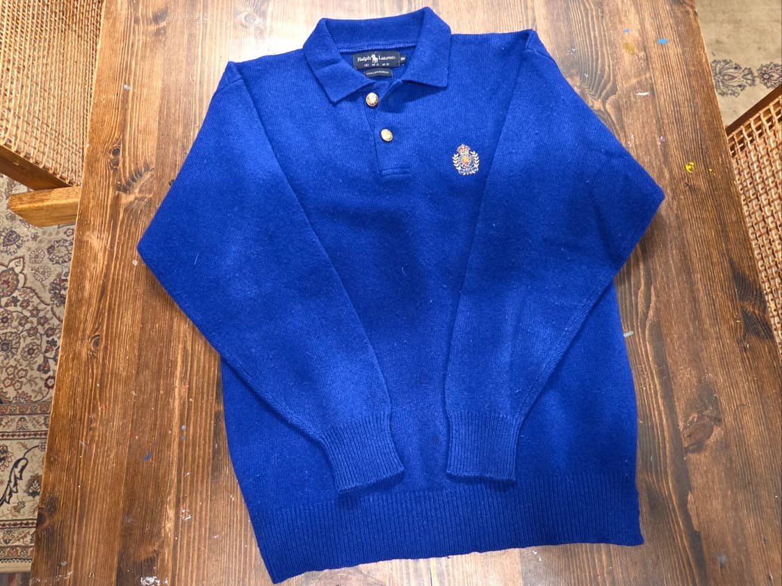 90'S 랄프로렌 램스울니트 상품이미지8