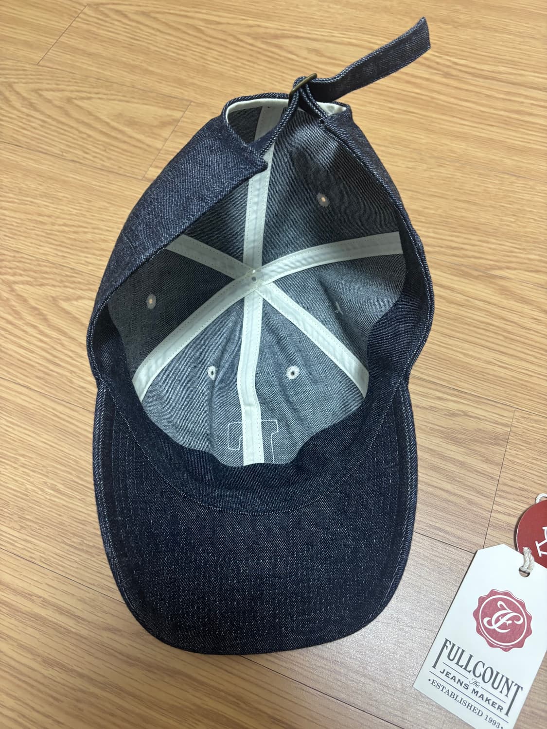 풀카운트 데님 볼캡 모자  상품이미지2