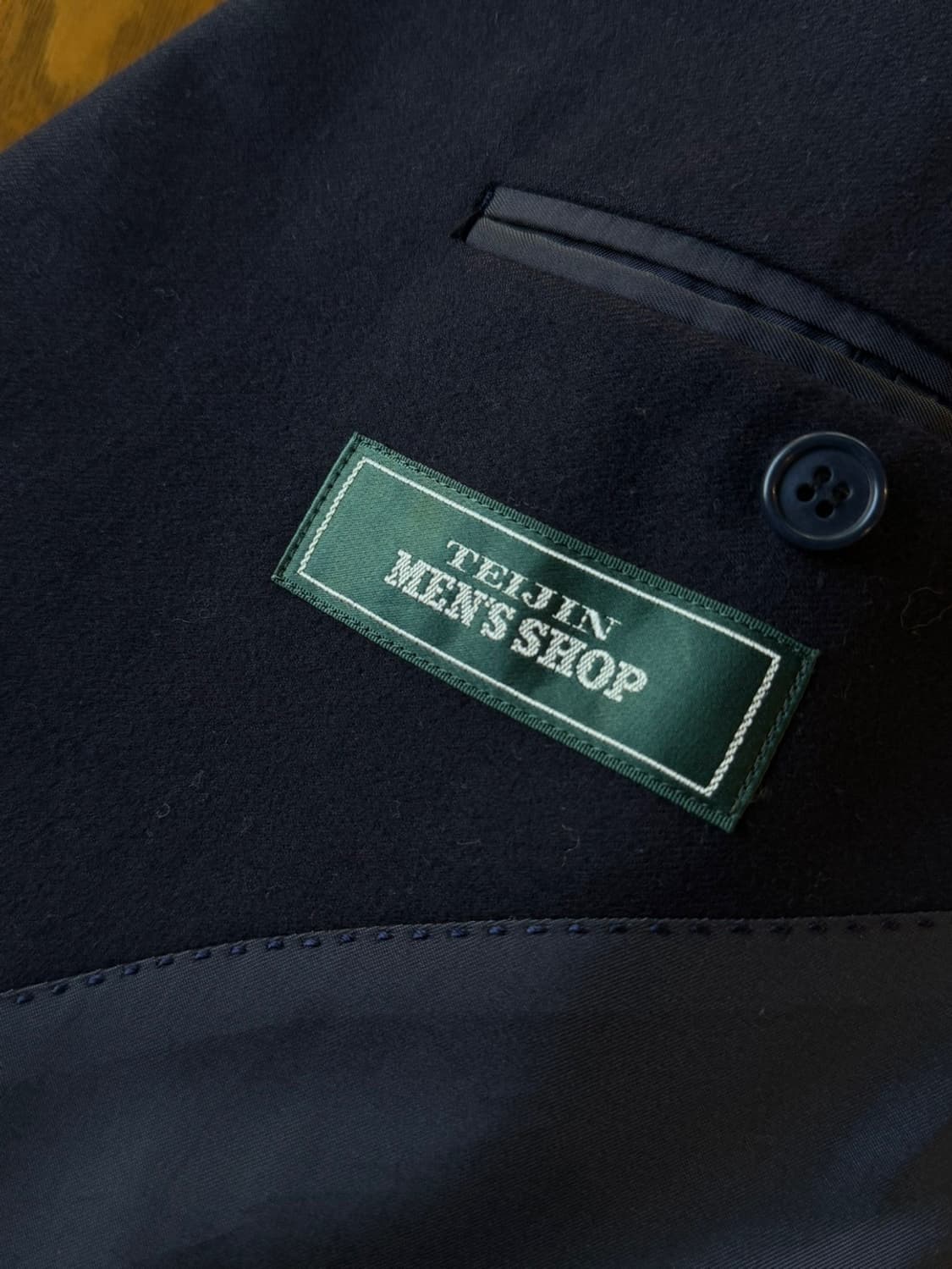 TEIJIN 멘즈숖 더블 브레스티드 자켓 105 상품이미지7