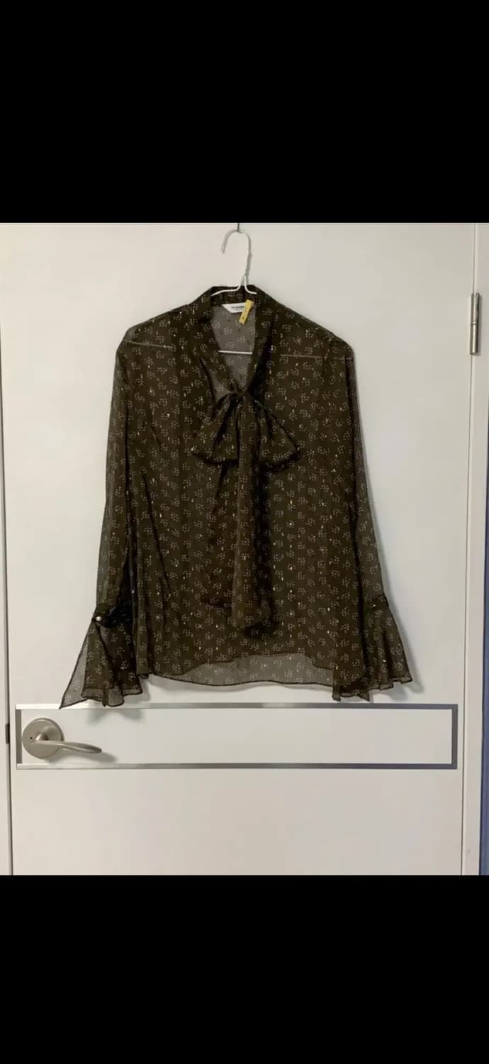 시스루 블라우스 상품이미지1