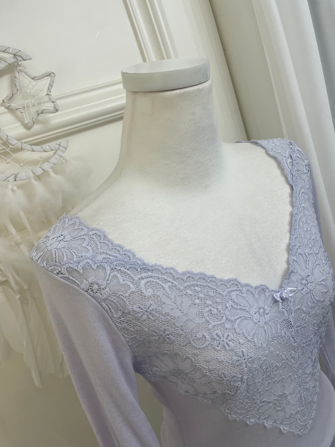 blueberry basic open cardigan&lace slip 상품이미지10