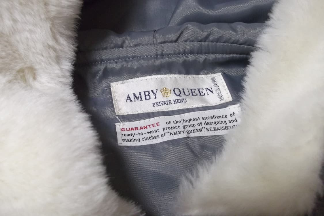 일본 빈티지 갸루 히메갸루 고스로리 모리걸 후드 퍼 코트 자켓 일브 로걀 상품이미지6