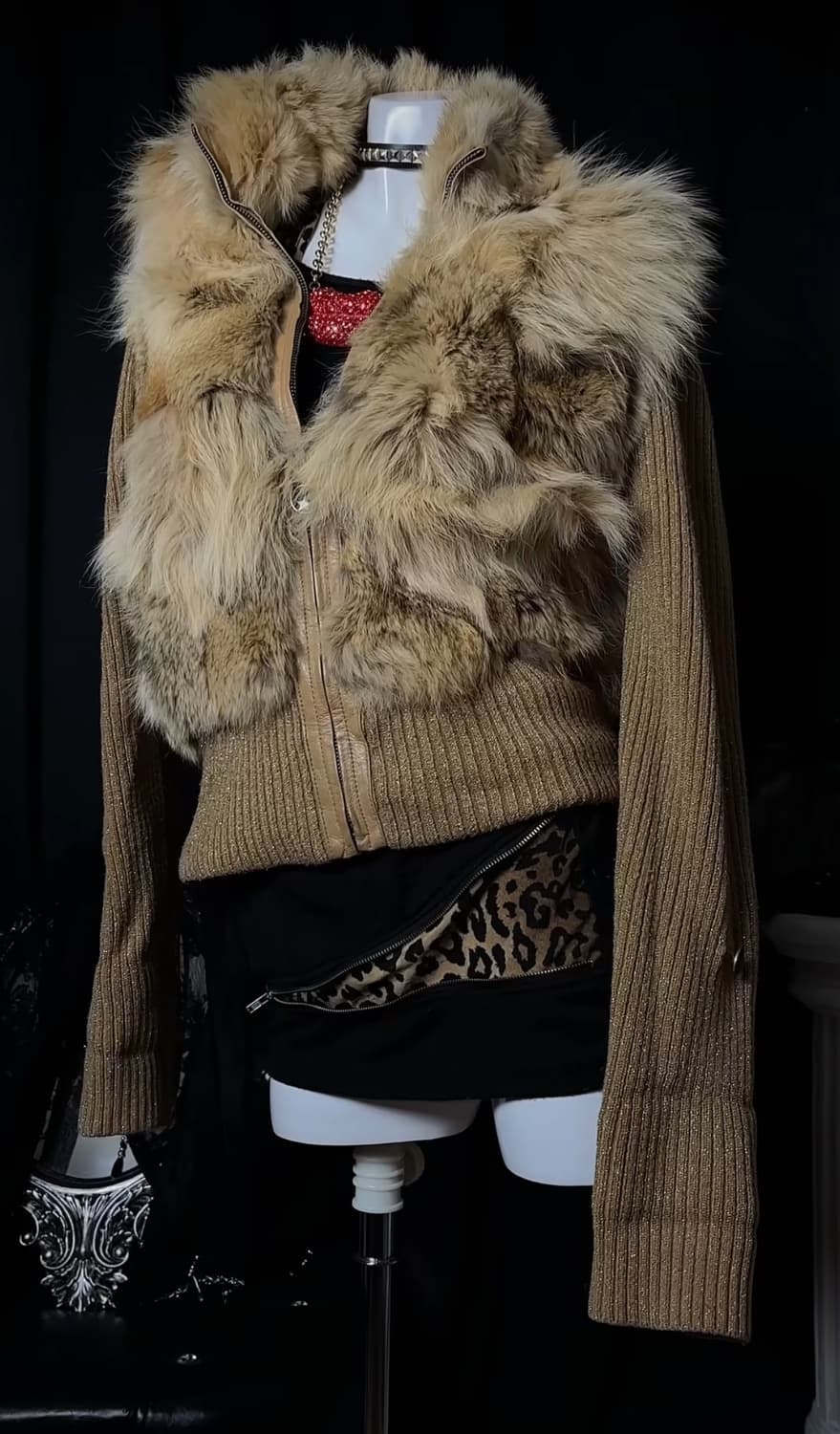 아케호무 빈티지 japanese vintage 퍼자켓 상품이미지1