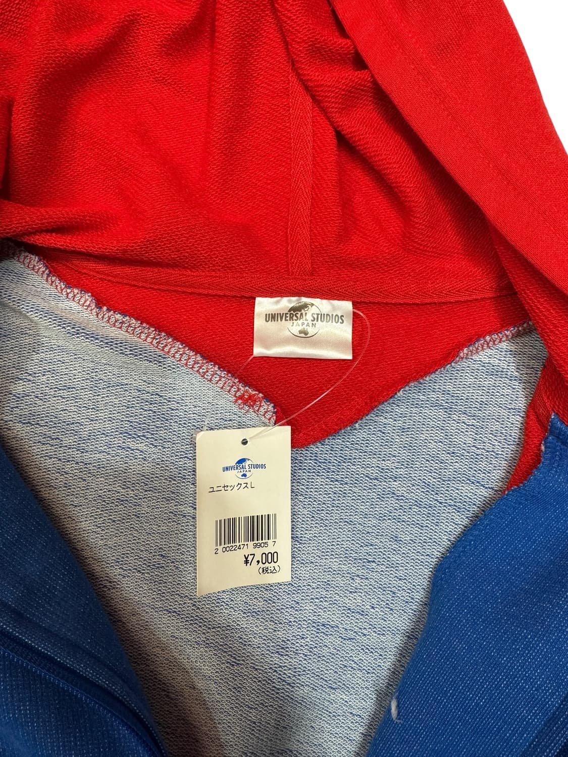 유니버셜스튜디오 제팬 슈퍼마리오 후드 집업 (새상품) (L)   상품이미지4