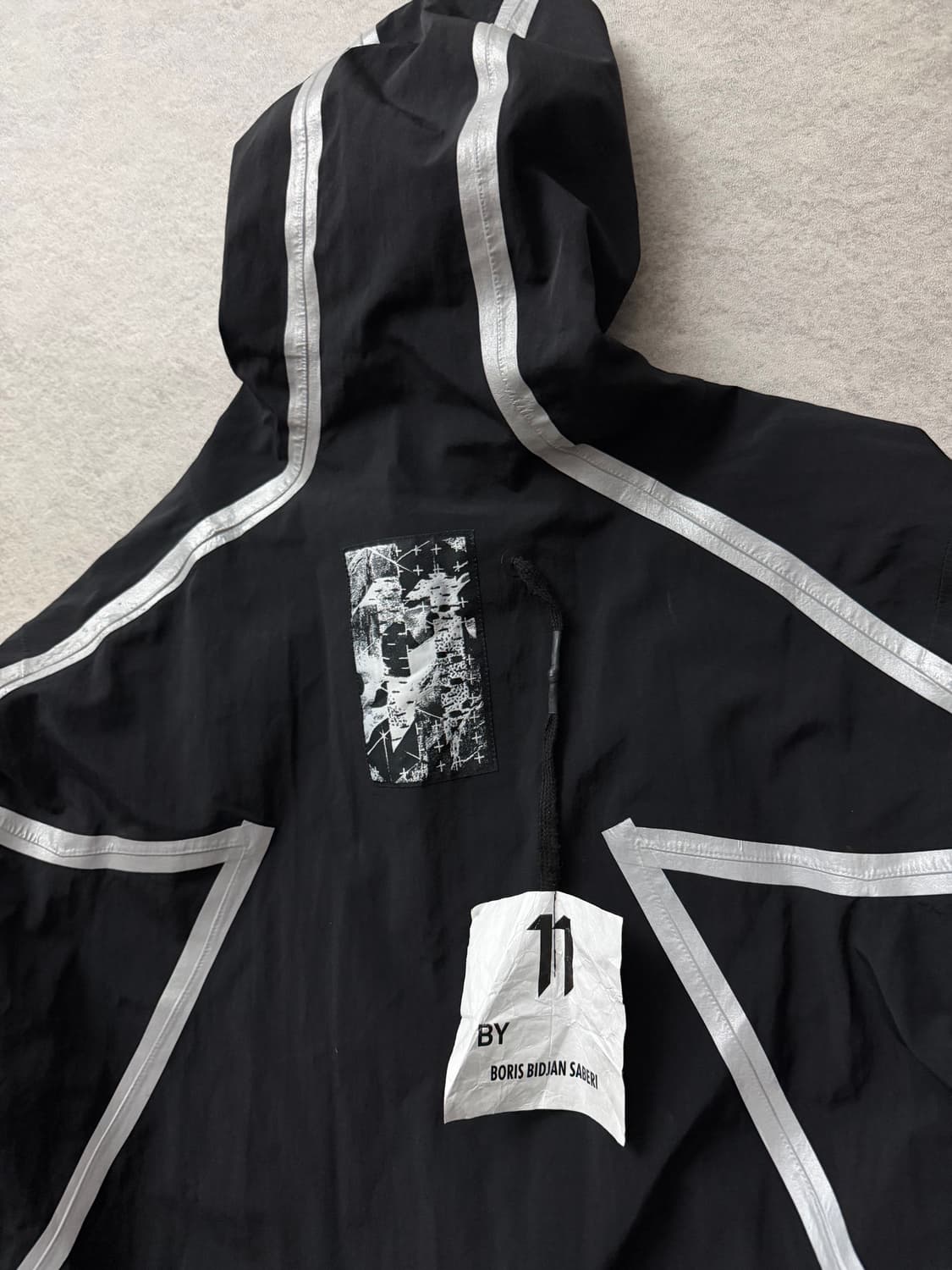11보리스비잔사베리 나일론 코트 상품이미지3
